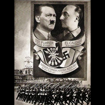 Franco y Hitler los dos mayores hijos de puta